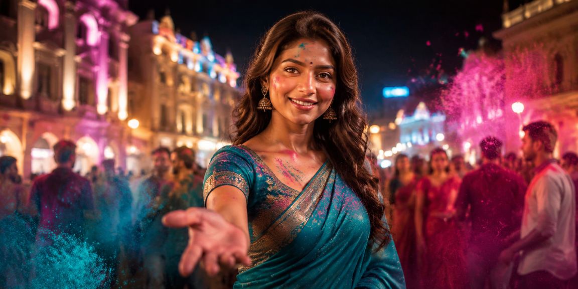 Live dealer at Indian casino-style entertainment area on j15 platform