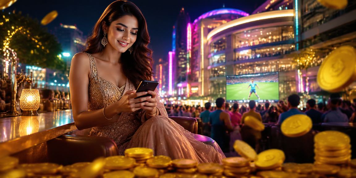 Excited cricket fans watching a live IPL match in a stadium
